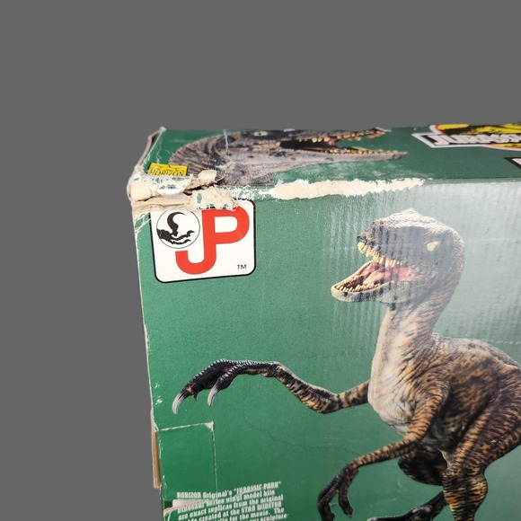 Vintage Jurassic Park Raptor‎ Velociraptor 1/5 Vinyl Model Kit Horizon HOR0061 - Picture 9 of 11